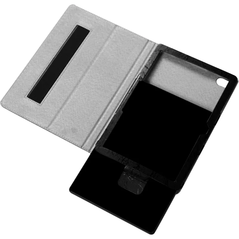 Embossed Magnetic Cover Case with Hand Strap