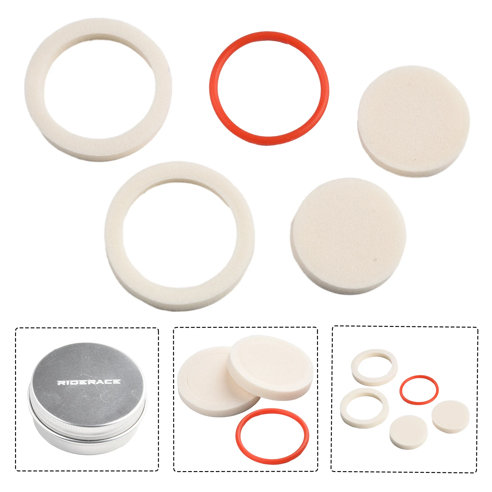 

Oil Seal Front Fork Sponge 32mm/34mm/35mm/36mm Bicycle Accessories Bike Parts Cycling Spare Parts Sealing Ring