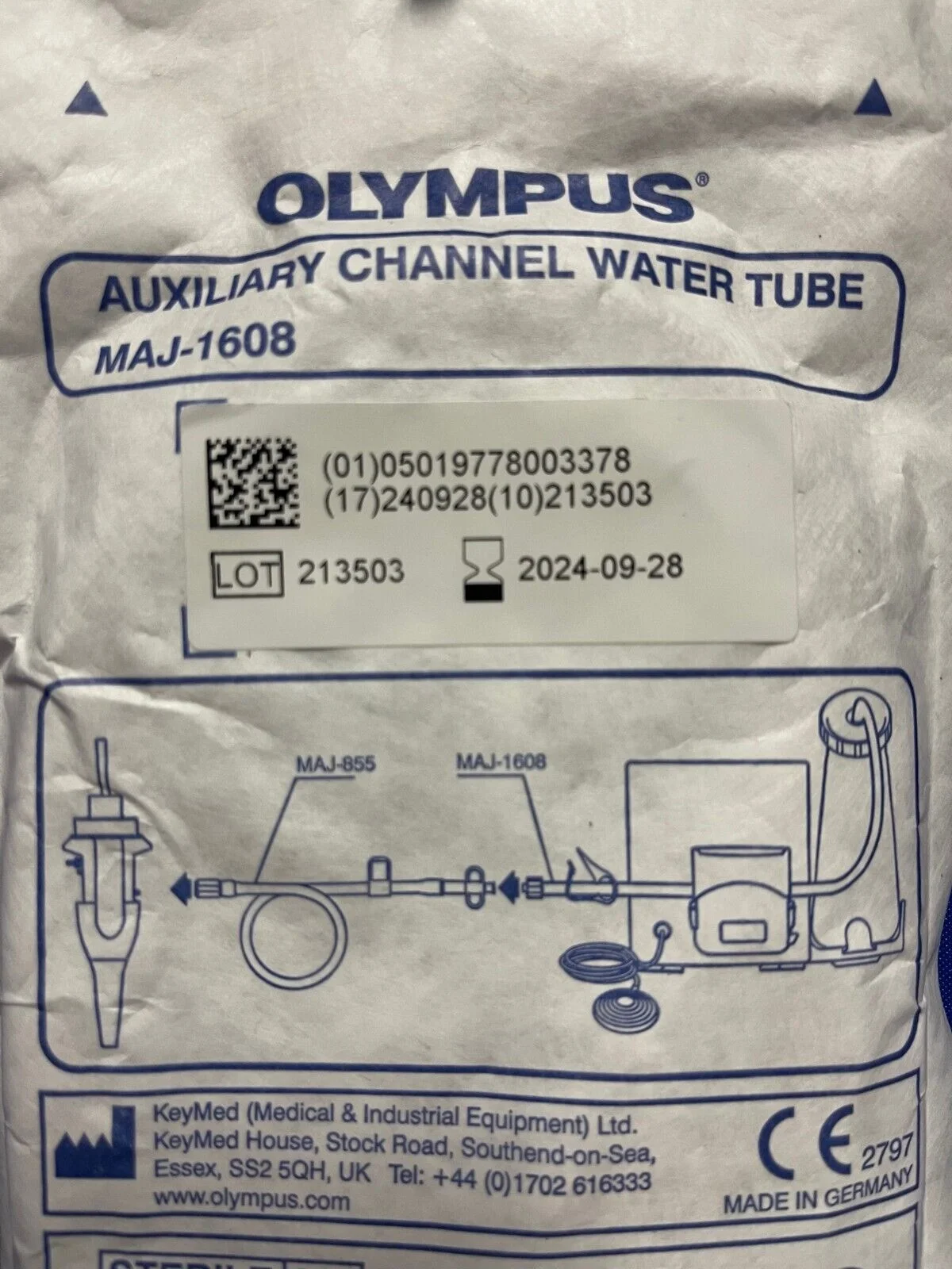 

olympus tube MAJ-1608 pack of 10pcs new,original