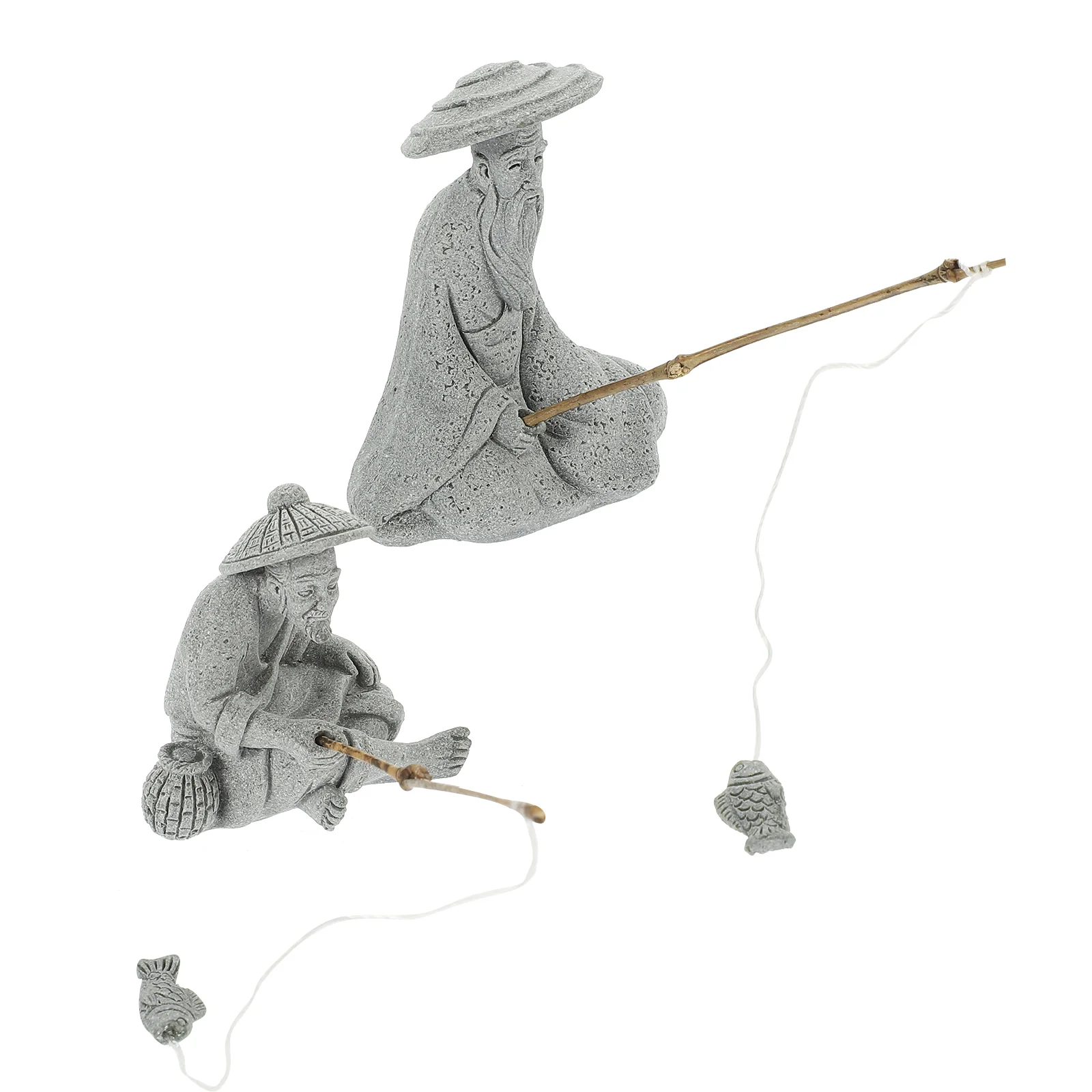 

Accessories Garden Action Figures Party Supplies Asian Decorationsations Fisherman Sculpture for Decor Statue
