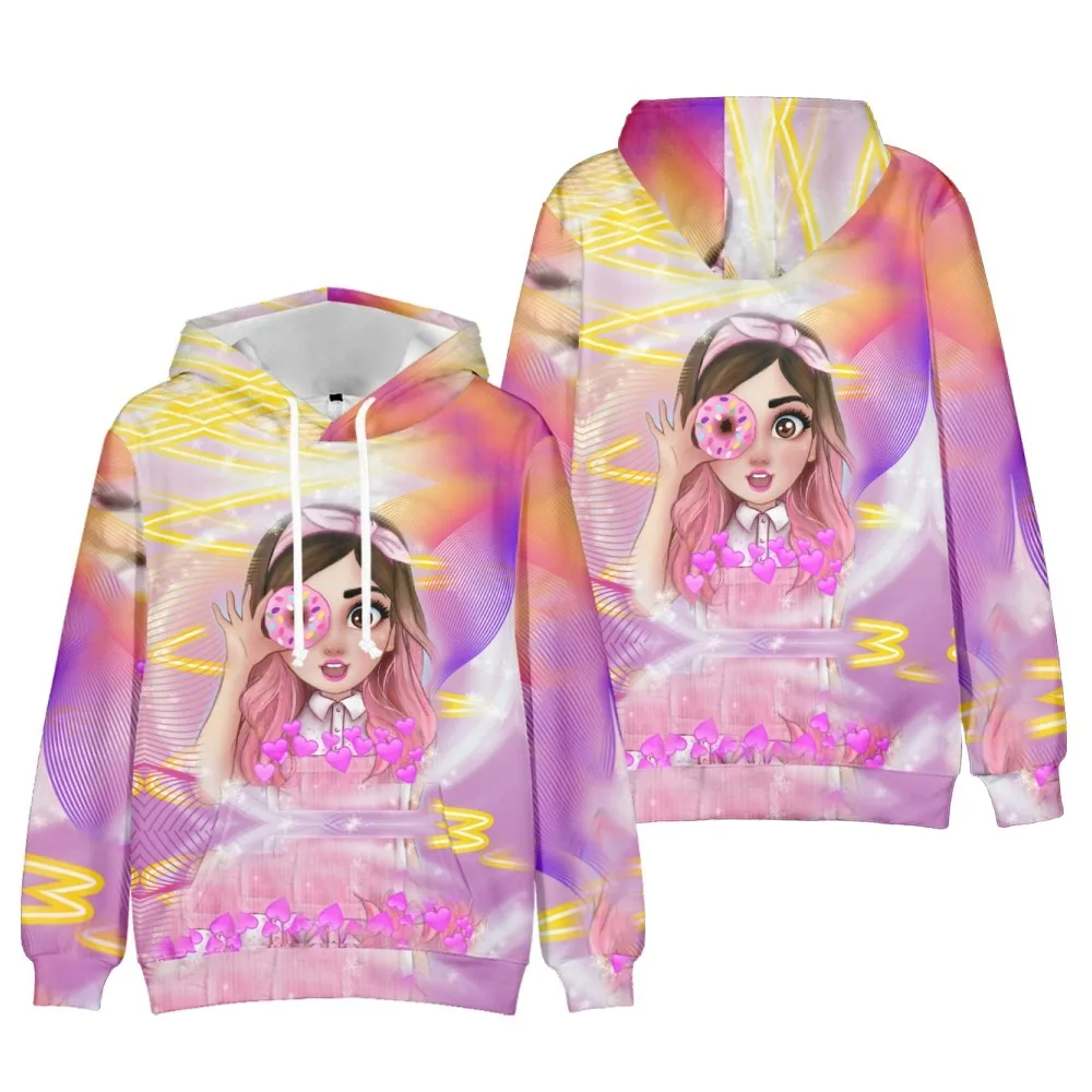 3D Mis Pastelitos Kids Girls Hoodie Sweatshirt Women Pullover Fashion Hoodie Coat Children 3D Clothing