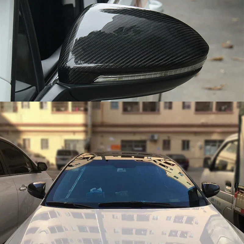 Buitenspiegelkappen Voor Kia Voor K3 Voor Cerato Voor Forte 2019-2022 Abs Auto Body Zijdeur Achteruitkijkspiegel Cover Cap Shell Zijspiegelbehuizing (Kleur : 1pc Black Left1