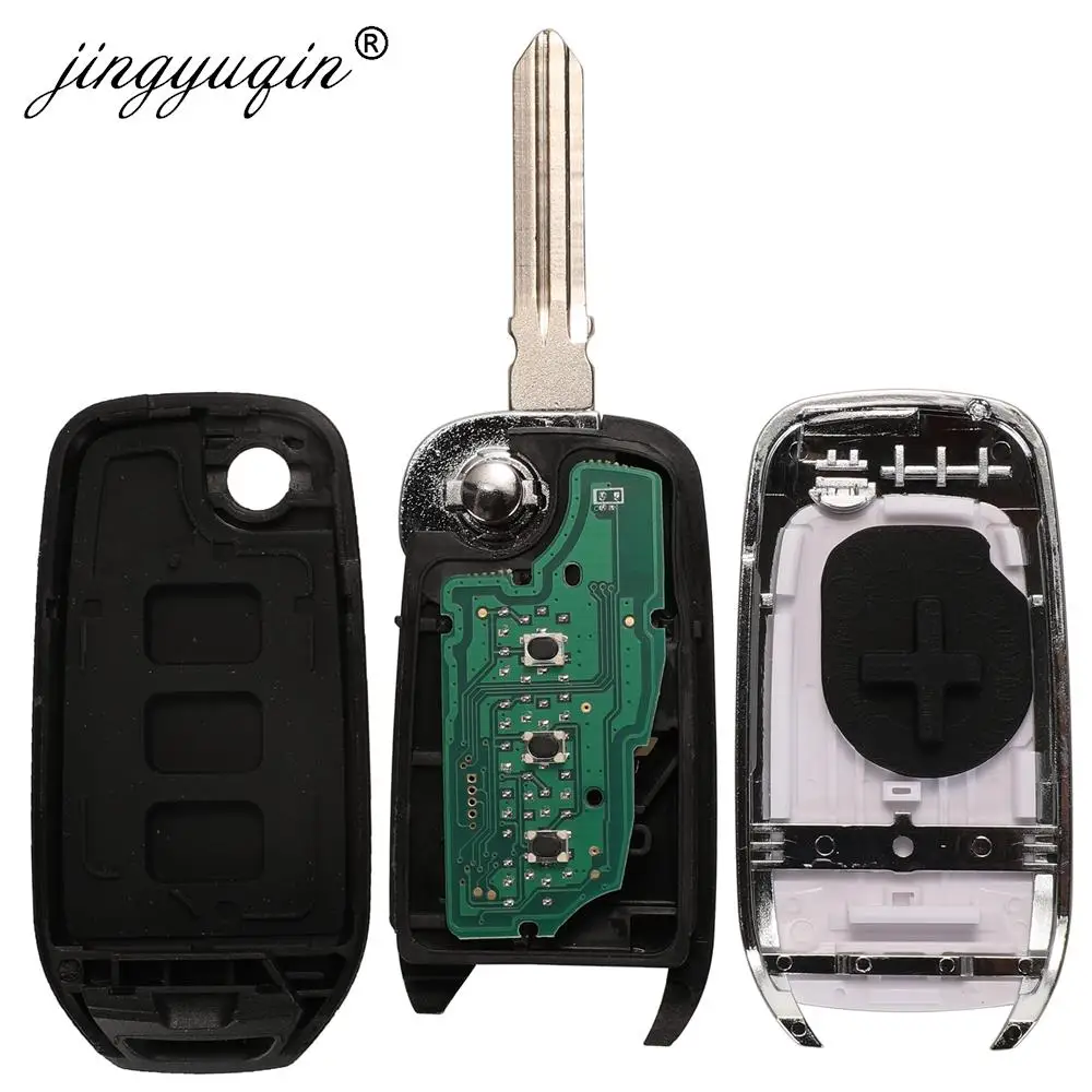 Фото Jingyuqin 5 шт. CWTWB1G767 дистанционный ключ 433 МГц PCF7961M 4A для Renault Kadjar Captur Megane 3 Symbol Logan2 Sandero 2 Dacia Duster №5