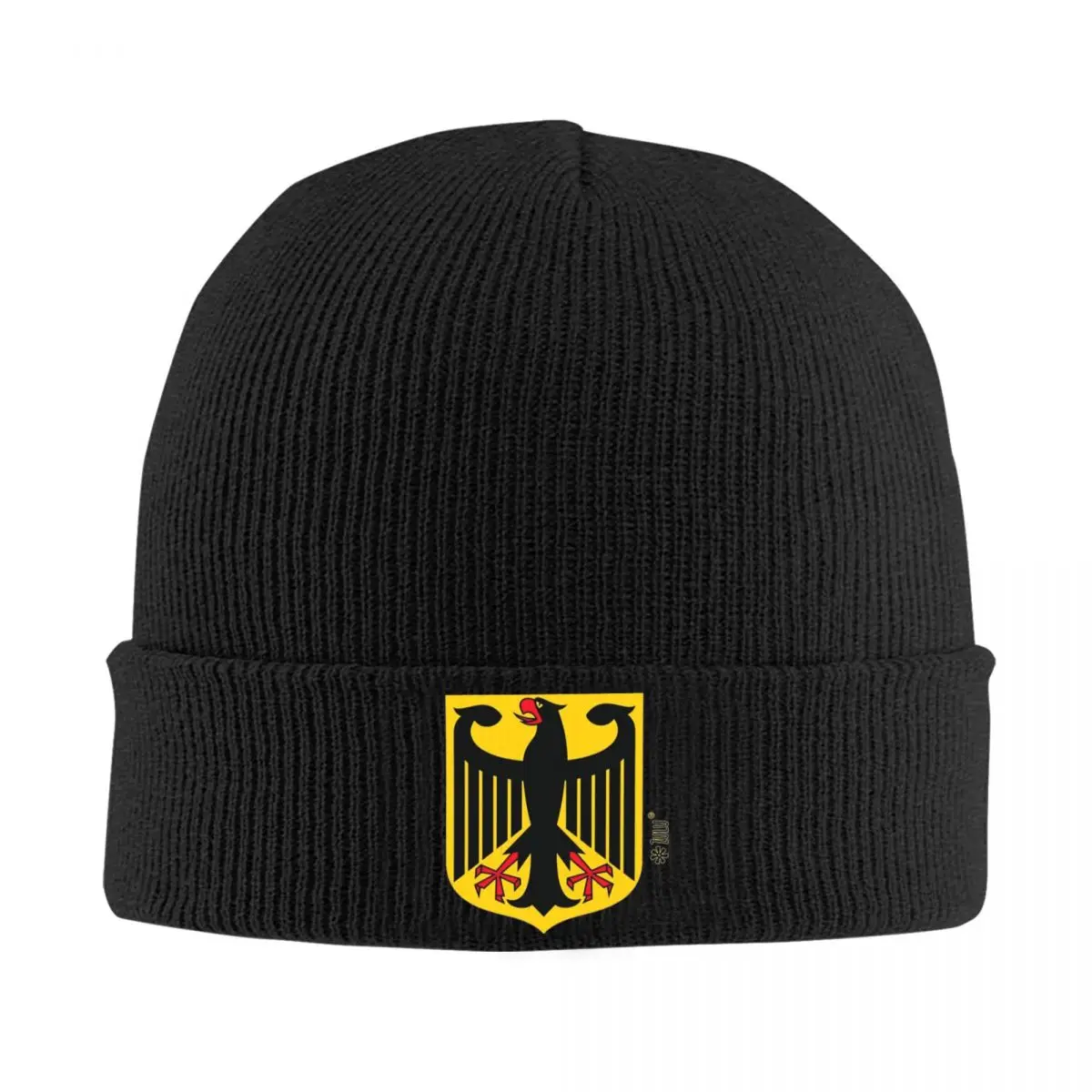 

German Coat Of Arms Empire Flag Knit Hat Beanie Autumn Winter Hats Warm Fashion Cap Men Women
