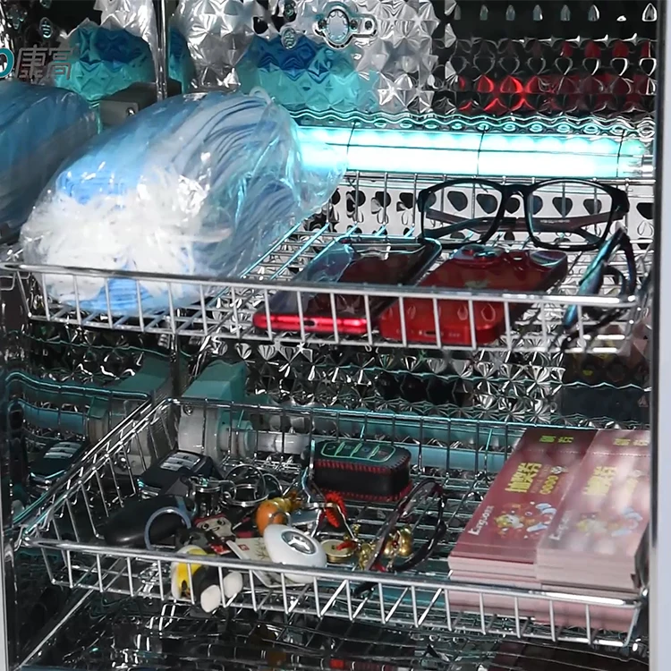 Tabletop Electric Dish Tableware Bottle Sterilizer Disinfection Cabinet 38L 6