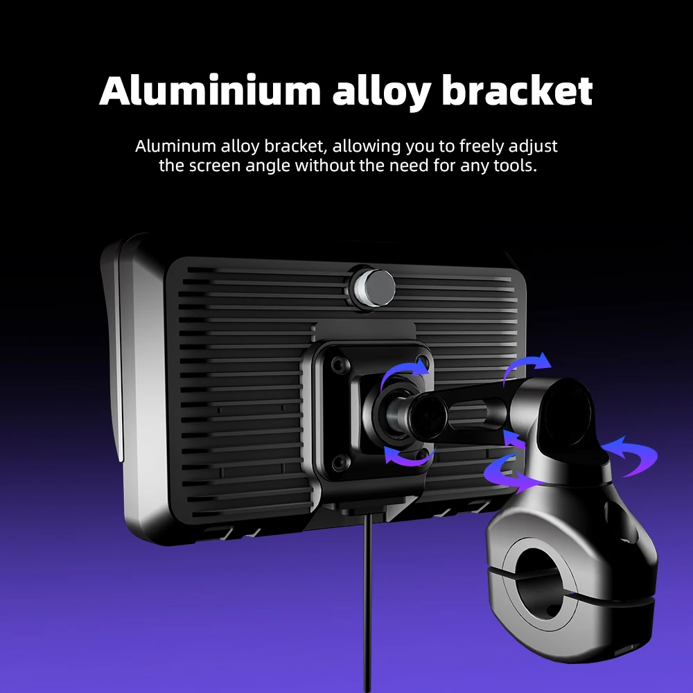 Motorcycle CarPlay Screen