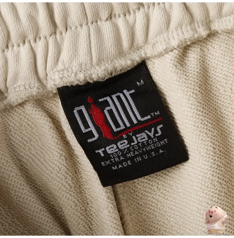 High Quality  Saint Michael Sweatpants Men Women Oversize Jogger Drawstring Pants