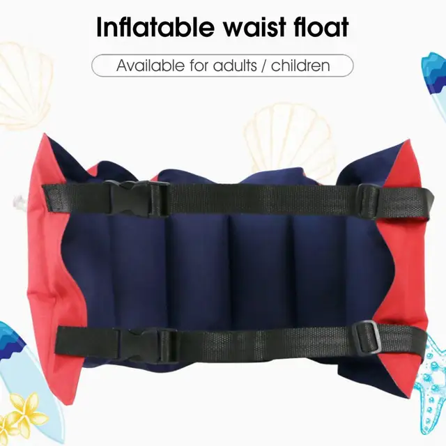 Necessary Float Waist Belt Safe Swimming Belt Inflatable High Buoyancy Children Swim Float Waist Belt 2