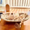 Paulownia Wooden Boat Type Fruit Tray Homestay Natural Village Decorate Retro Old Living Room Solid Wood Candy Plate Snack Plate 6