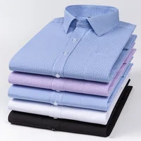 2026 Long Sleeve Chemise Homme Tops for Men Mens Clothing White Shirt Mens Fashion Clothing Trends 1