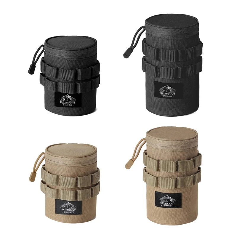 

Outdoor Travel Bottle Tactically Water Bottle Storage Bag Holder Easy Use