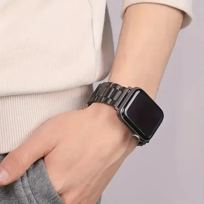 Metal Strap For Apple Watch Ultra 49mm 9 8 7 45mm 41mm Stainless Steel Bracelet For IWatch 6 5SE 3 44mm 42mm 40mm 38mm Wristband