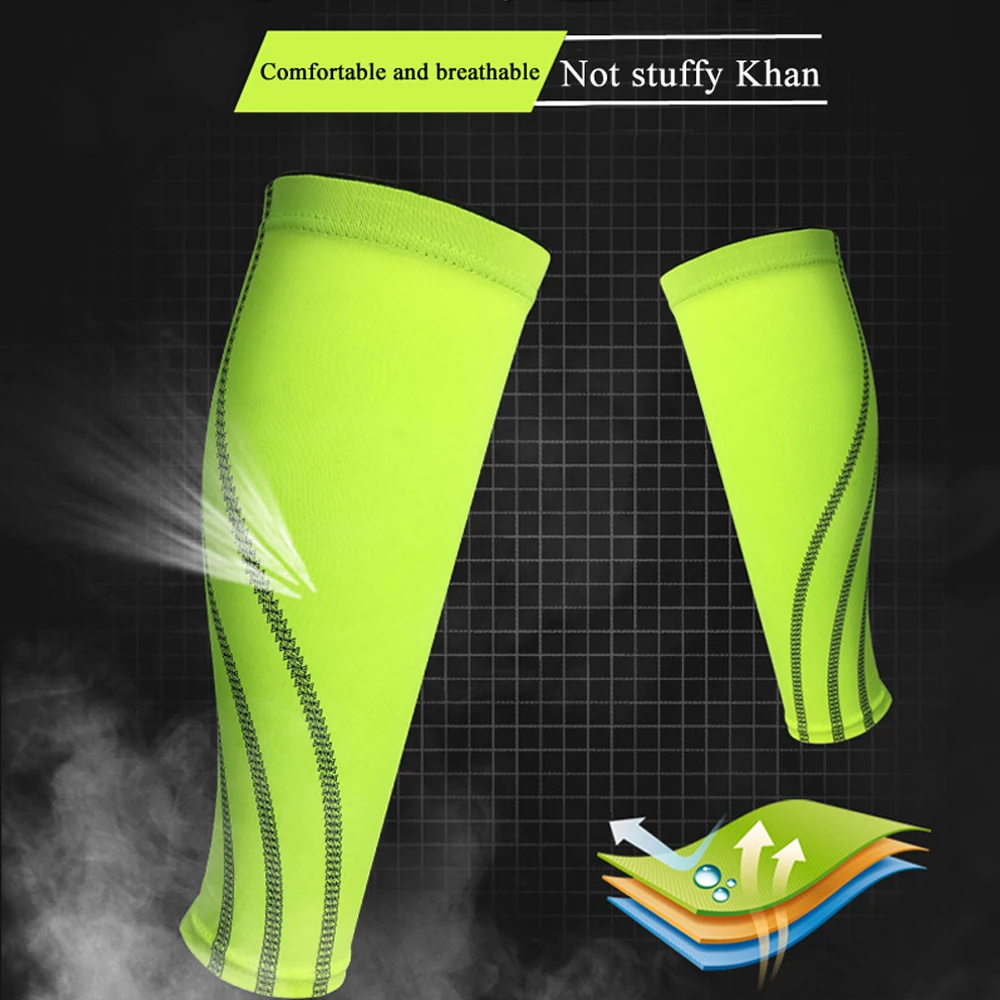 1PC Calf Compression Sleeve Strong Calf Support Graduated Pressure for Sport Running Muscle Recovery Shin Splints Varicose Veins