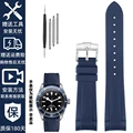 A blue-silver