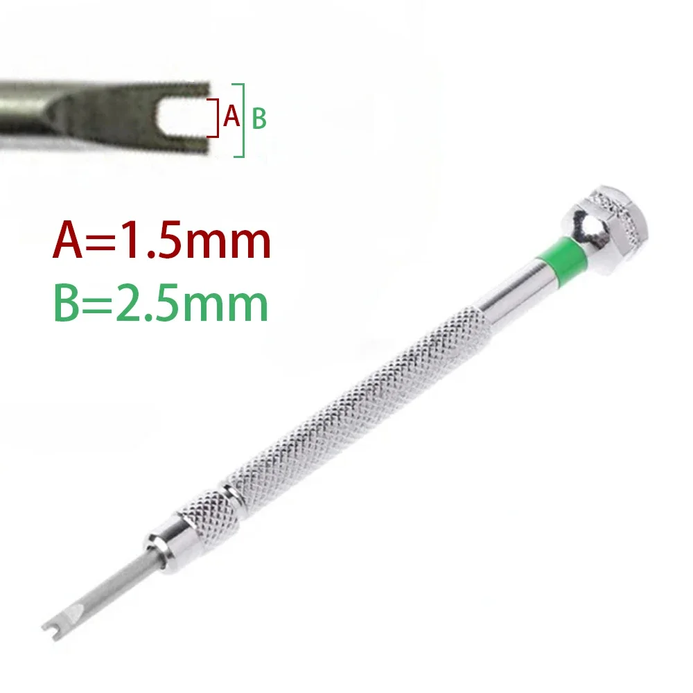 Precision U-Shaped Screwdriver for Watch Strap Repair | Stainless Steel Screw Tool for Watchband Maintenance
