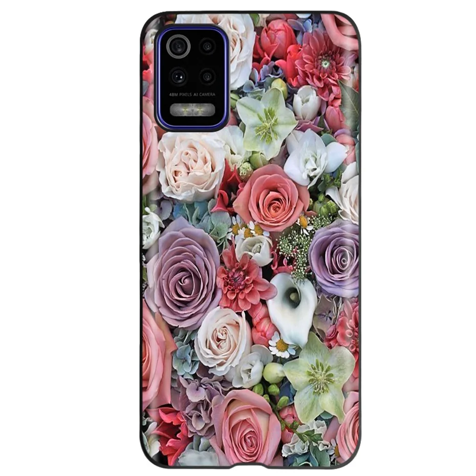 Luxury Butterfly Flower Soft Silicone TPU Phone Case – Elegant Back Cover Design
