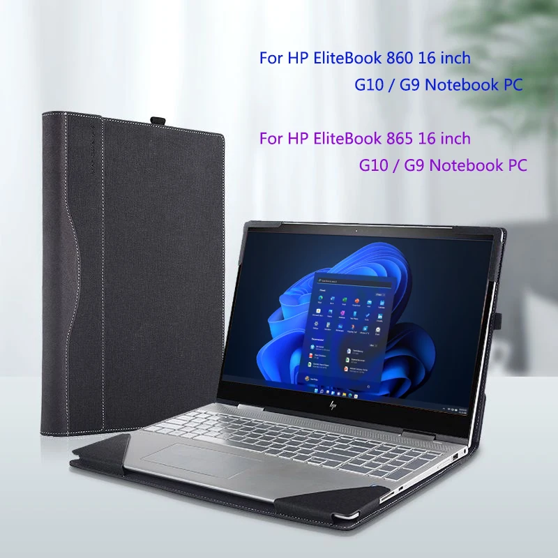 Capa Protetora para hp Elitebook pu Couro Laptop Sleeve Capa para hp Elitebook 860 g9 Notebook pc 16 em G10 2023 Novo