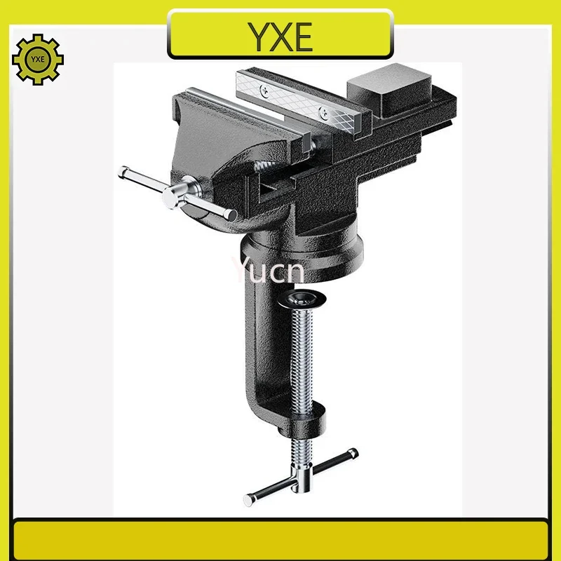 

30mm/50mm/60mm/70mm/80mm Universal Bench Vice Machine Vise Clamp Full Metal Multifunction Woodworking Tools For DIY Table Use
