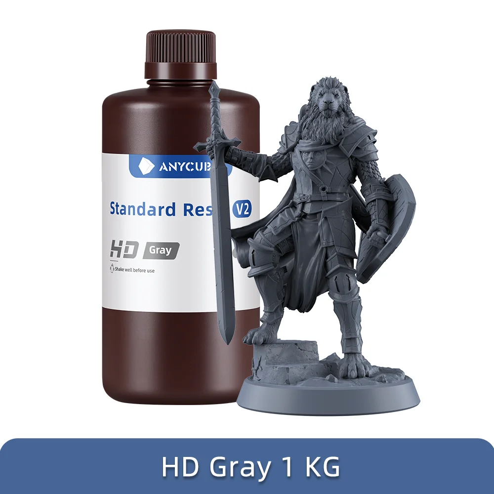 Phrozen Aqua Red-Clay 8K 3D-printerhars | 405 nm uv-fotopolymeerhars voor 3D -printen LCD/DLP/SLA | hoge precisie, lage geur, niet broos - rood (1 kg