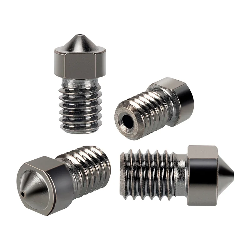 3D 프린터 노즐 E3D 고정밀 황동 0.2mm-1.0mm 1.75MM 공급 CR10 CR10S Ender-3 압출기 헤드 3D 프린터 부품