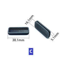 Wasourlf ก๊อกน้ำทรงวงรีหัวก๊อกสี่เหลี่ยมอุปกรณ์เสริมหัวก๊อกทรงสี่เหลี่ยม1ชิ้น 4