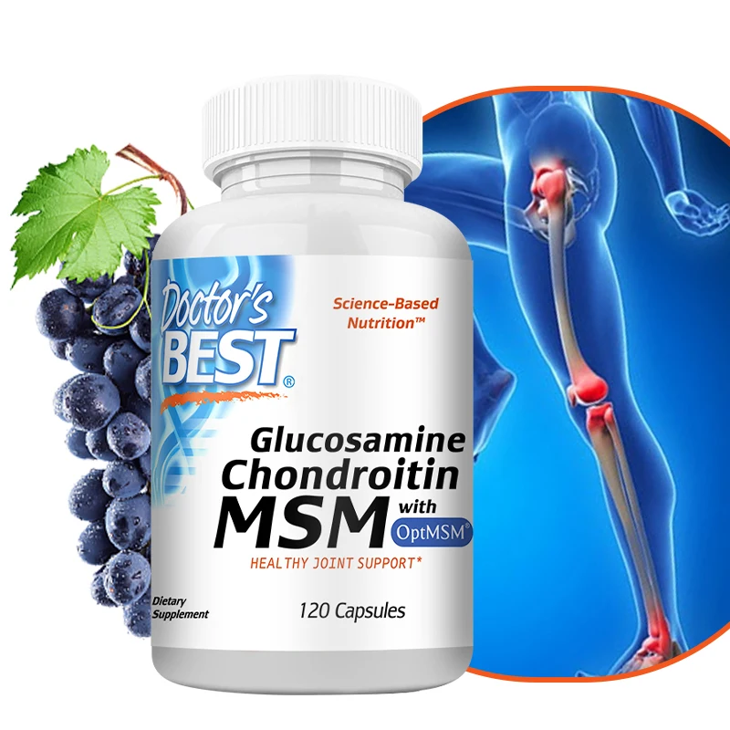 Glucosamine HCL Potassium Sulfate, Chondroitin Sulfate, Joint Support, Helps with Joint Mobility, Overall Health