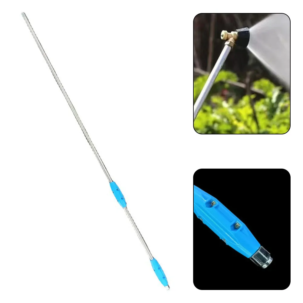 Agricultural Sprayer Stainless Steel Spray Rod High Pressure Spray Rod 50CM Extended Hose For 14*1.5 Thread Interface Fittings