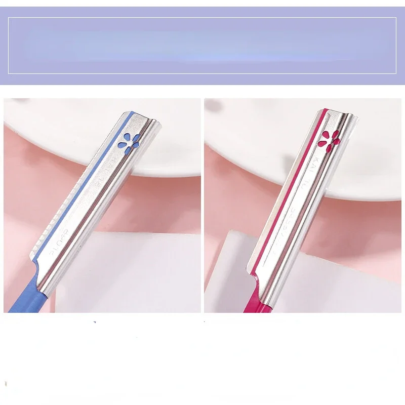 5pcs eyebrow epilator sets for women Makeup Beauty Eyebrows Hair Removal Styling Tool steel blade Facial Razor trimmer 6