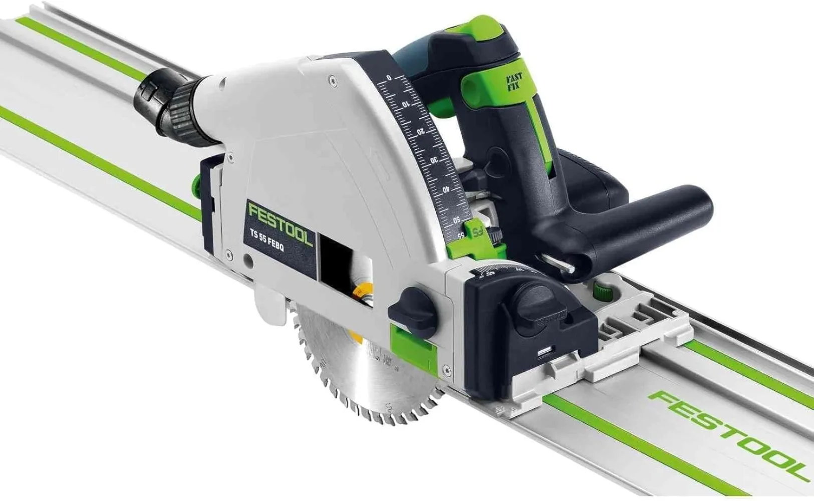 Plunge Cut Track Saw TS 55 FEQ-F Plus FS 55" Guide Rail