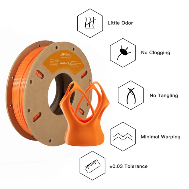 ERYONE PLA 필라멘트: 정밀성, 내구성, 다용성을 갖춘 고품질 3D 프린팅 필라멘트