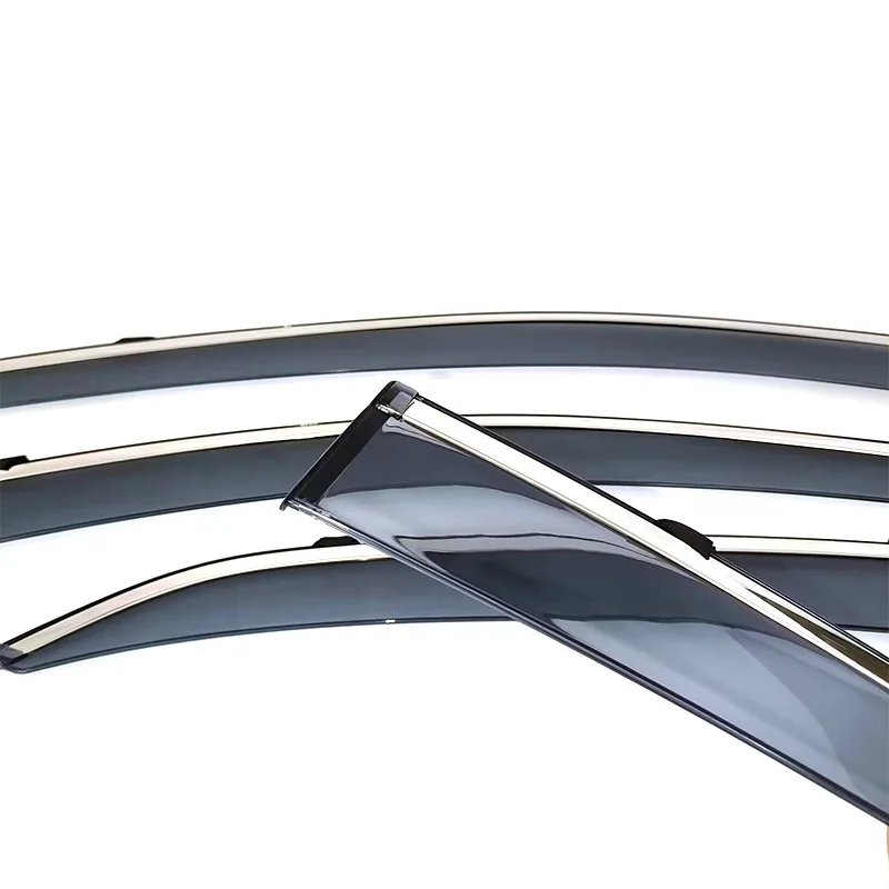 High Quality Car Door Window Rain Visor Weather Shield Deflector For Porsche Cayenne
