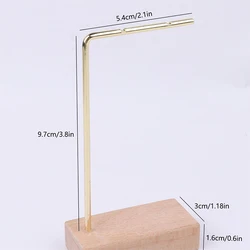 Elegant Wooden Jewelry Organizer Stand for Bracelets, Earrings, and Necklaces - Chic Home Decor and Photography Prop (A1)