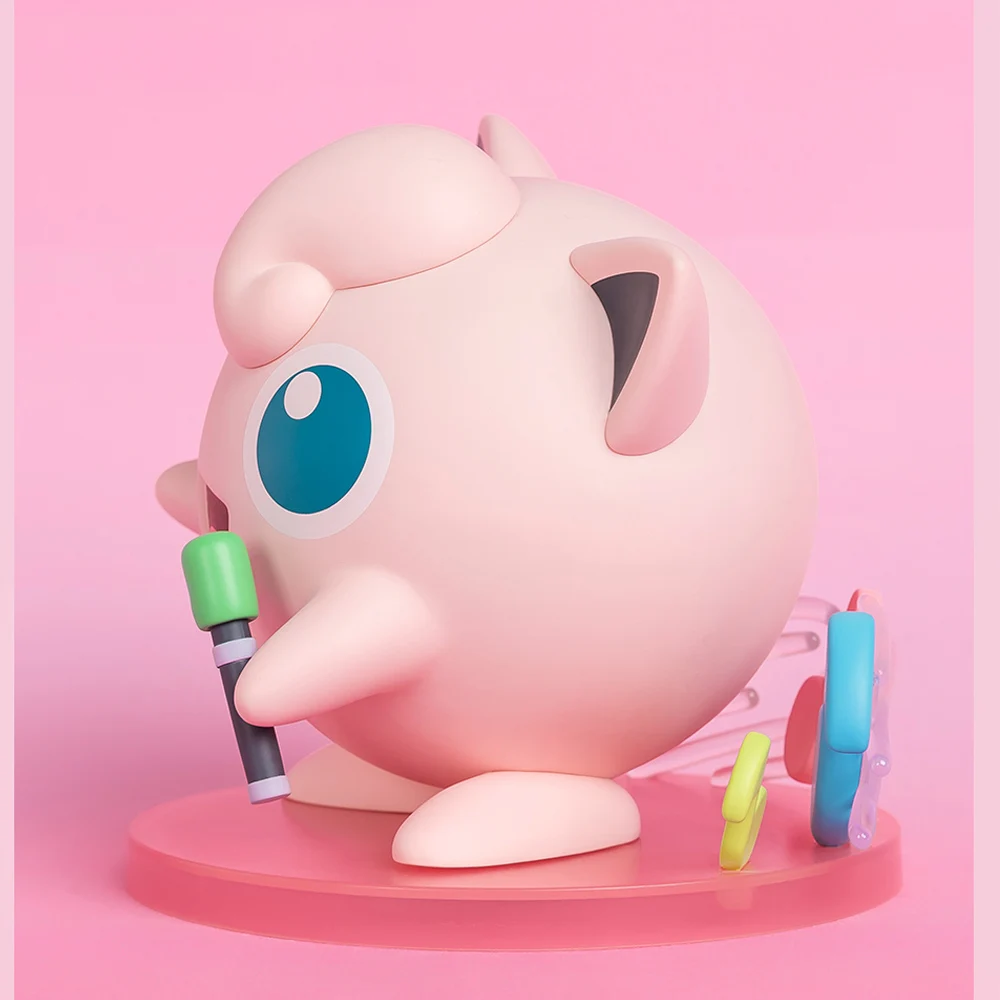 Jigglypuff Pokémon Estátua Decorativa Fofo E Leve Plástico - R$ 100