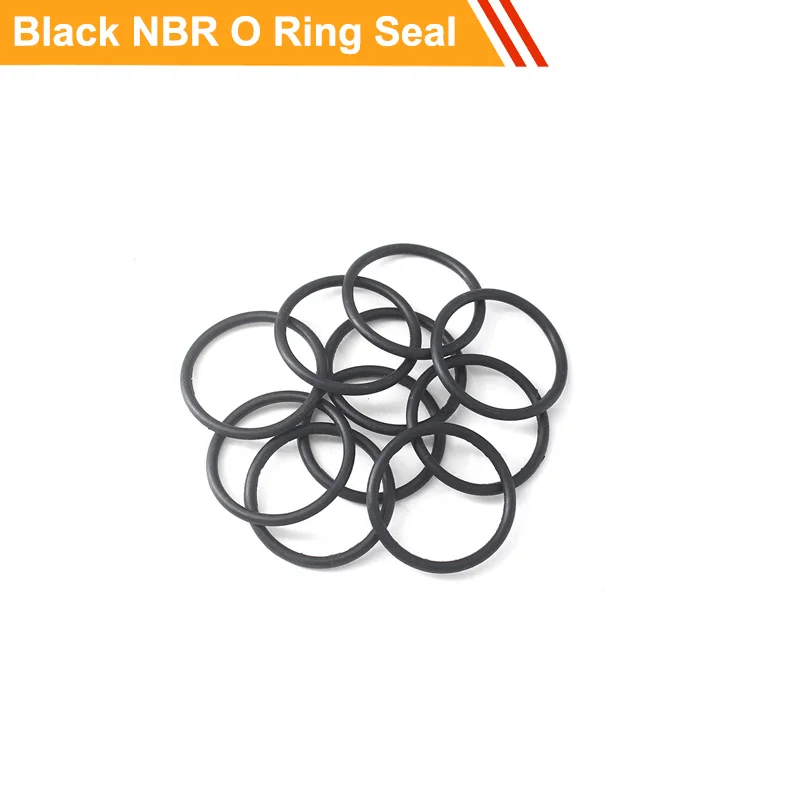 10pcs NBR O 링 씰 3.5mm CS O 씰링 링 41/42/45/48/50/55/58/60/65mm OD 검정색 고무 내유성 O 형 링 개스킷