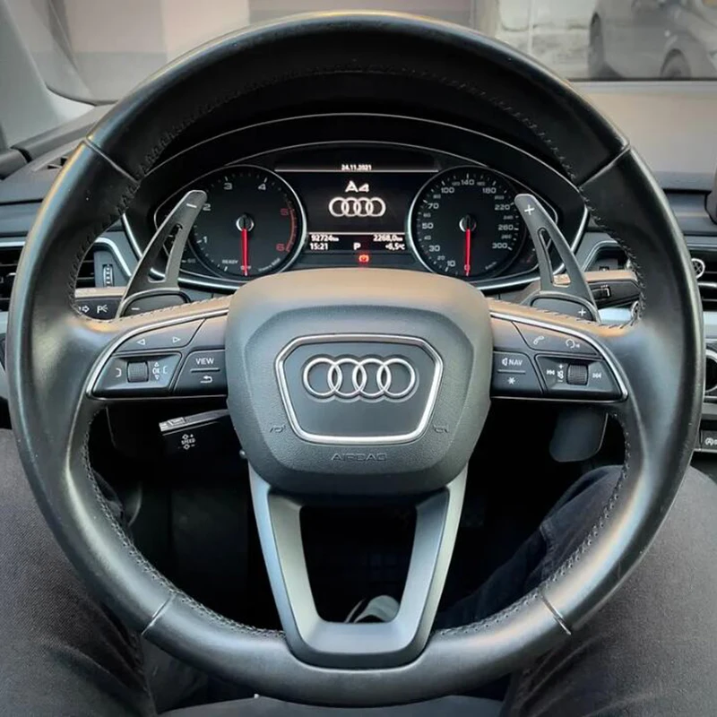Aluminum alloy Steering Wheel Paddle Shift For Audi 2017 2018 2019 S3 S5 SQ2 SQ5 TT A3 8V A4 A5 Q2 Q3 Q5 Q7