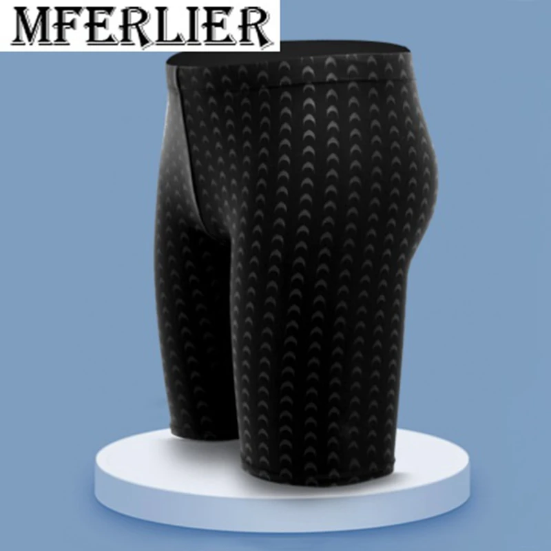 

summer men swim shorts plus size 5XL loose Geometric shorts thin Breathable beach swim boxer hot spring shorts