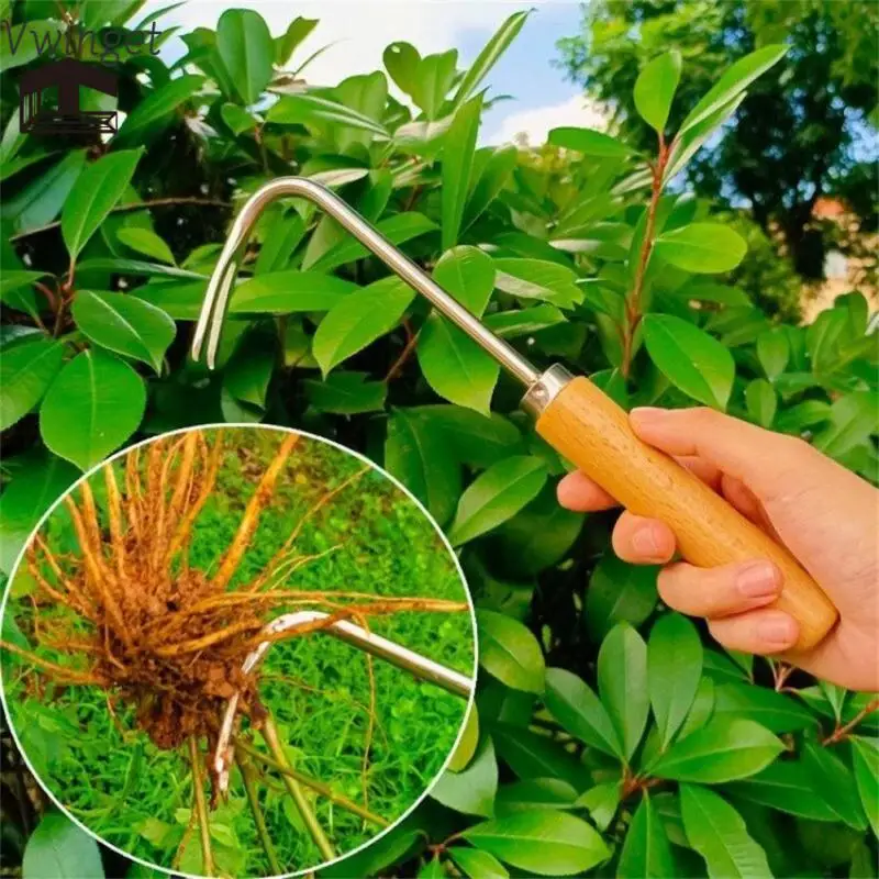 

Приспособление для удаления корней травы, легкий ручной инструмент для садовых работ, приспособление для выполнения и ослабления почвы