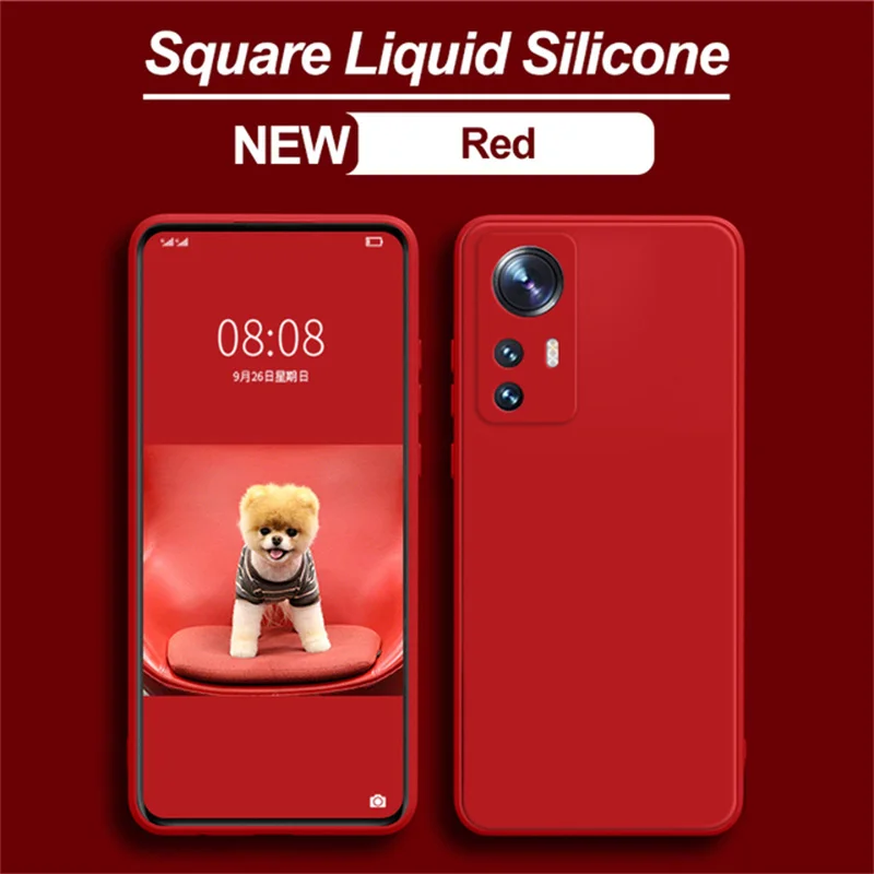 Pour Mi 11 Lite Coque de protection pour Xiaomi Mi 11 Lite 11T 10T 9T Poco F3 X4 Redmi Note 11 10 9 Pro Original Liquid Silicone Ca_voghion.com