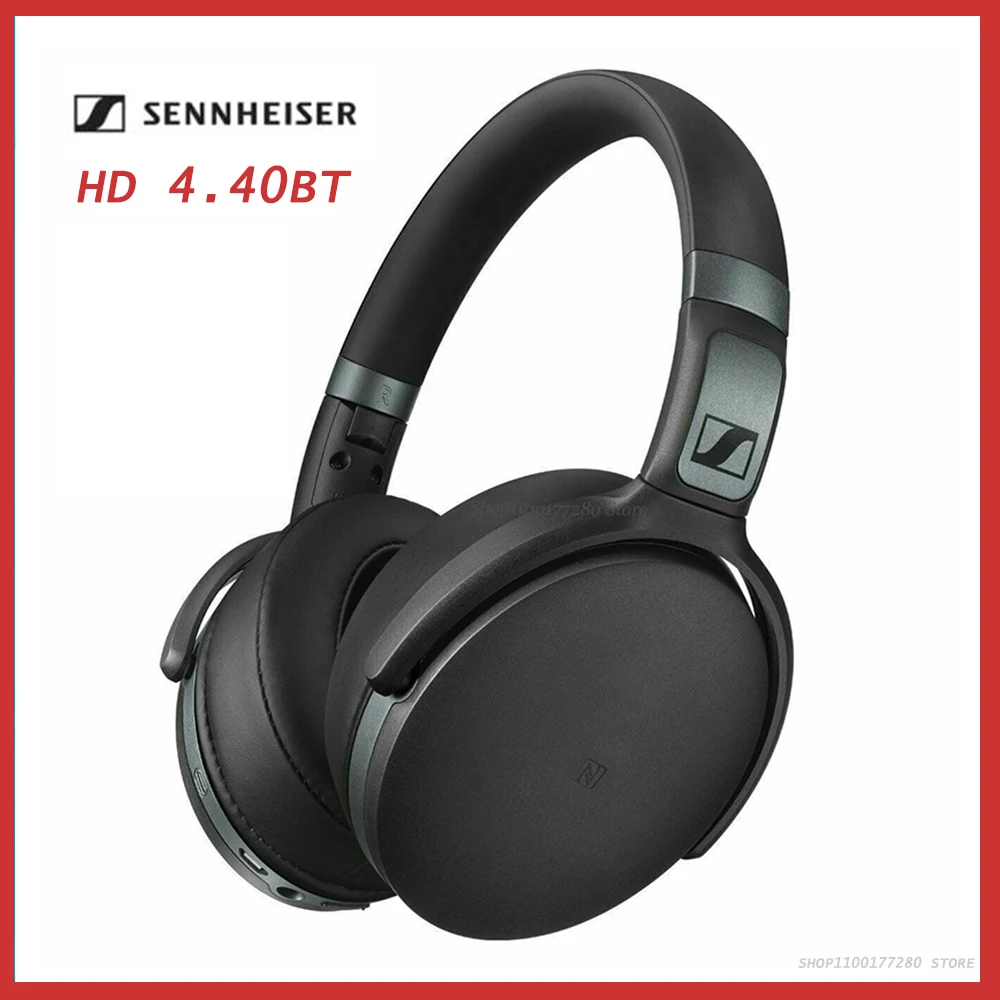 Оригинальные беспроводные Bluetooth наушники Sennheiser HD 4.40bt складные Hi-Fi басовые