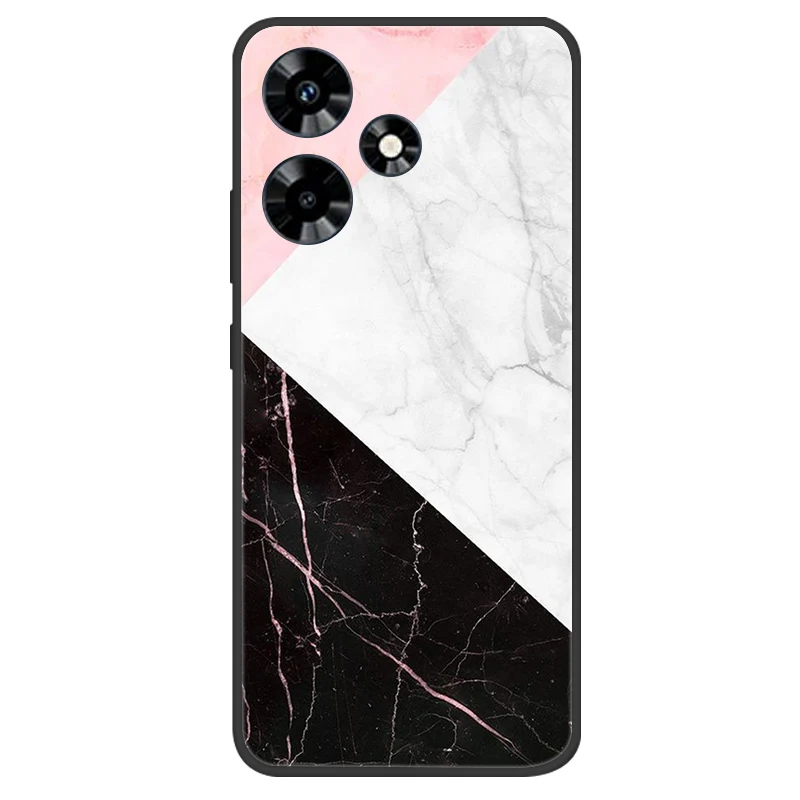 Elegant Black Silicone Butterfly Phone Cover - Soft Protective Bumper Case