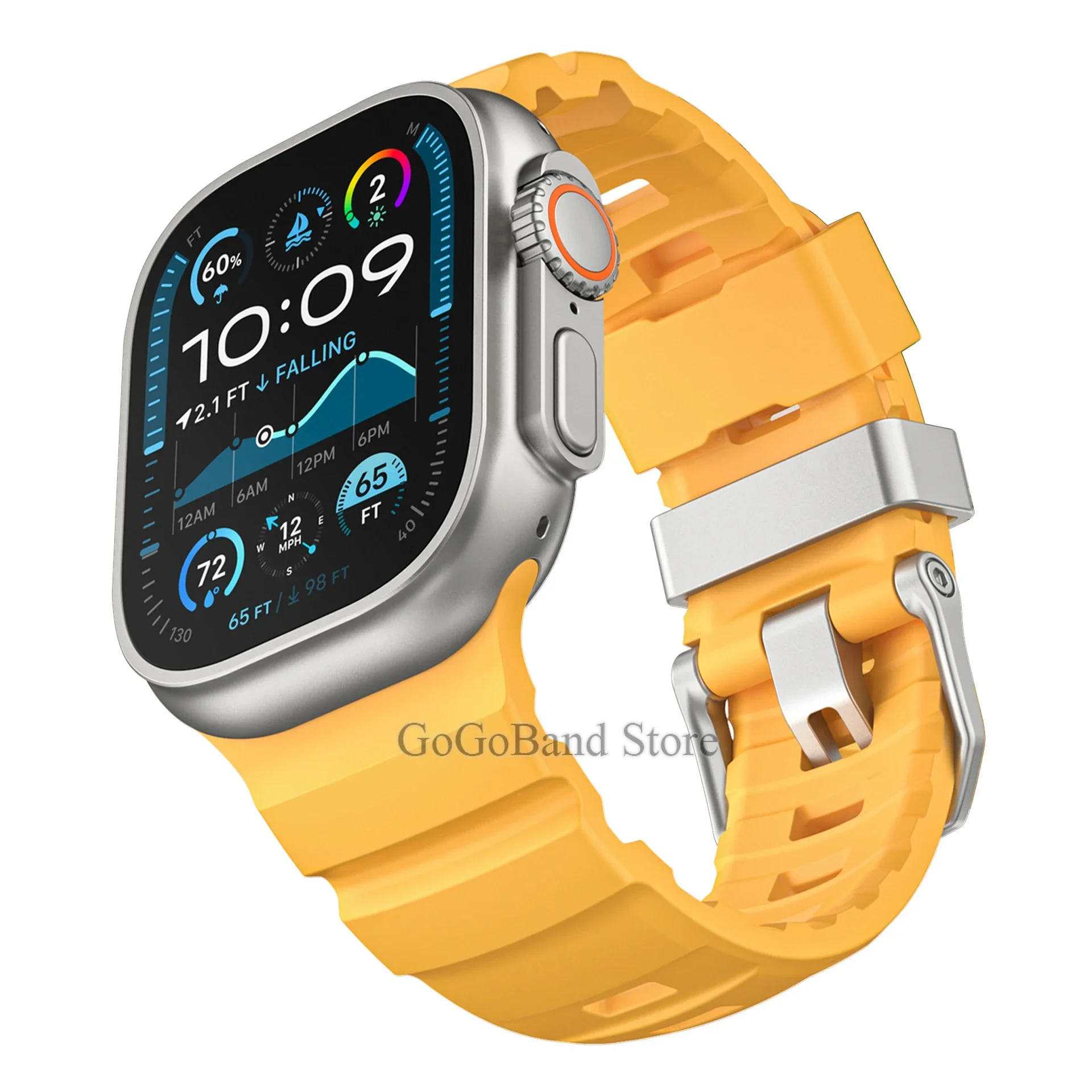 Enhanced Silicone Sports Strap