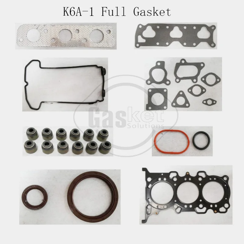 

F6A F6A-1 K6A K6A-1 Full Gasket Kit for Suzuki Engine cylinder Automotive Spare Parts 11402-78838 1140070830 11400-82860