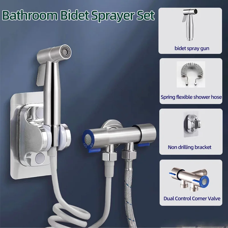 Bidet Spray Set with Faucet 2