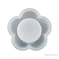 Flower Holder Mould Handmade Concrete Gypsum Mold Lipstick Holder Container Resin Mold for Home Decor DIY Crafts DropShip