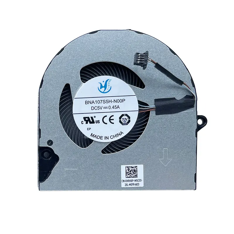 Laptop CPU Cooling Fan For DELL Inspiron 5410 5415 5418 vostro 5510 5515 7415 5518 KRK6P 0KRK6P CN-0KRK6P