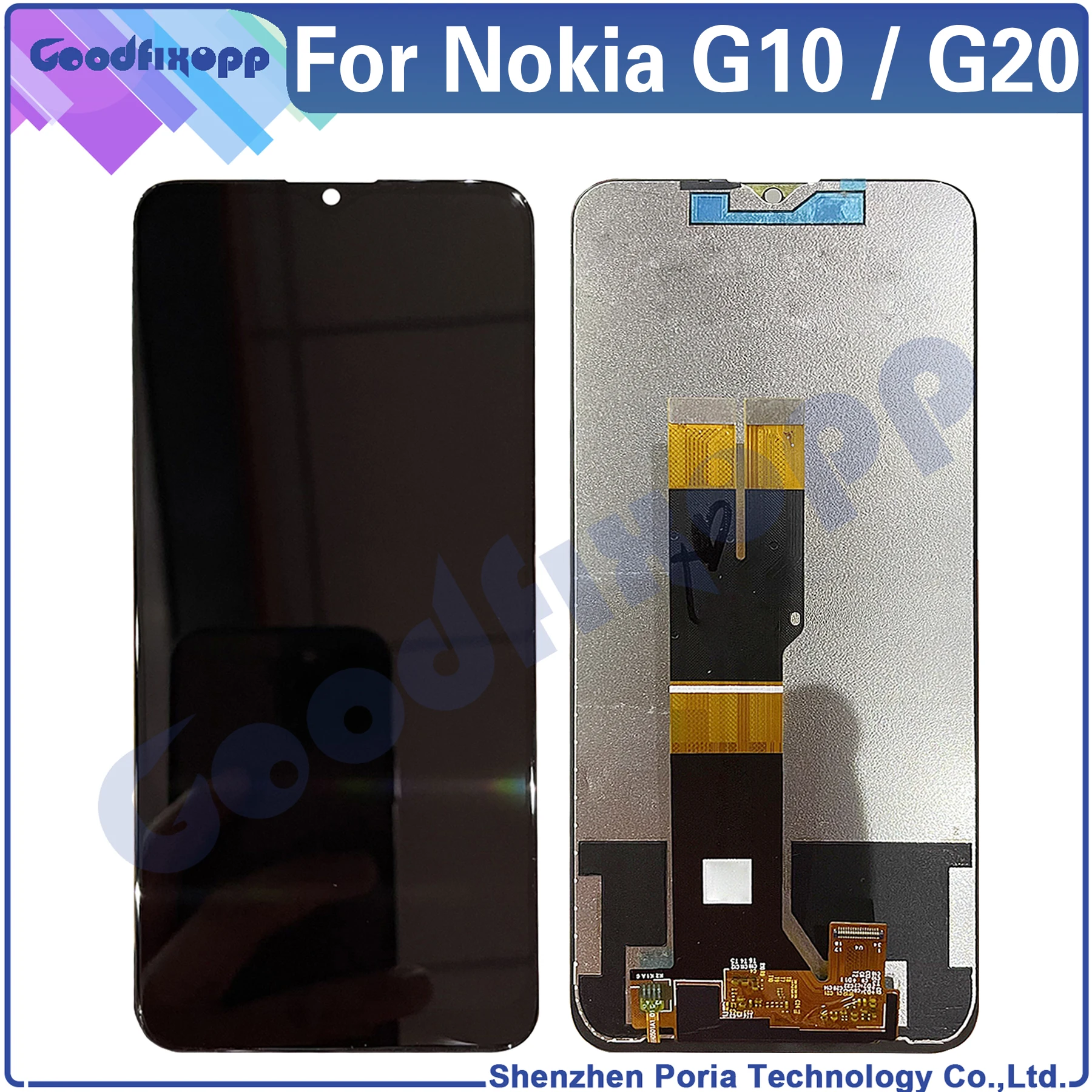 Per Nokia G10 G20 Ta-1334 Ta-1351 Ta-1346 Ta-1338 Ta-1336 Ta-1343 Ta-1347 Ta-1372 Display Lcd Touch Screen Digitizer Assembly