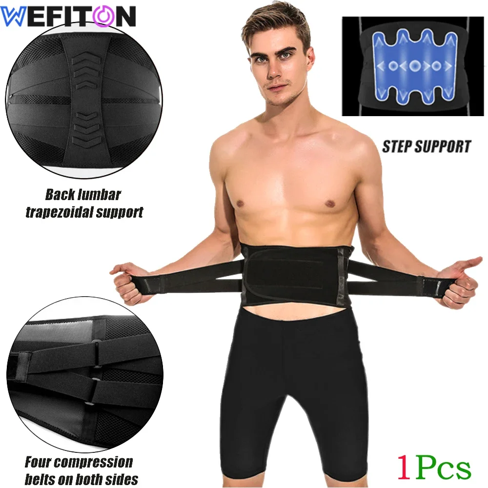 

1Pcs Lower Back Brace for Lower Back Pain Relief for Men Women,Sport Lumbar Back Waist Support Belt Straps with Compression Band