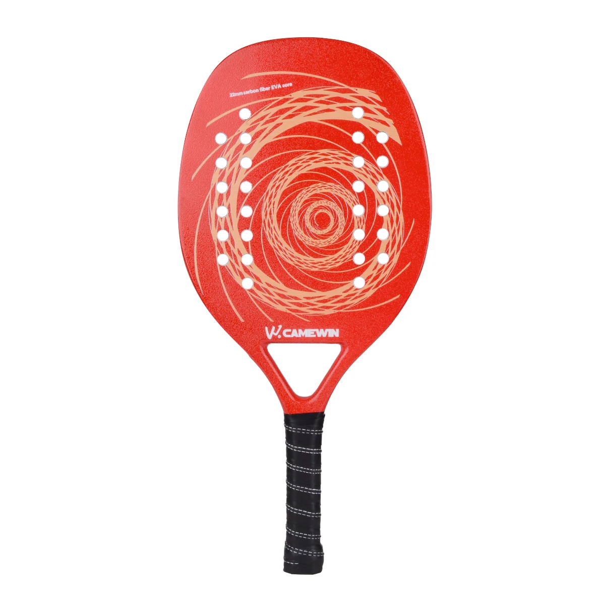 High Quality Carbon and Glass Fiber Beach Tennis Racket Men Women Rough Surface Racquet with Protective Bag Cover