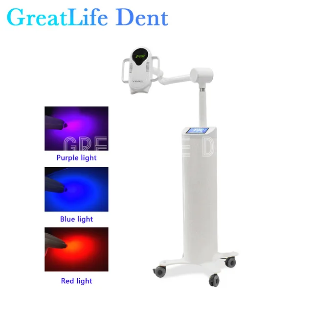 GreatLife Dent 80w Dental Equipment Wave Length Blue Light 490nm Dental Teeth Whitening Bleaching Accelerator Lamp