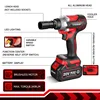 VVOSAI MT-Series 340N.m Electric Impact Wrench 20V Brushless Wrench Socket Li-ion Battery Hand Drill Installation Power Tools 2
